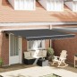 vidaXL Tenda Retrattile Antracite 400x300 cm vidaXL Tenda Retrattile Antracite 400x300 cm