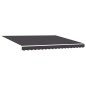 vidaXL Tenda Retrattile Antracite 400 × 300 cm Poliestere, Alluminio vidaXL Tenda Retrattile Antracite 400 × 300 cm Poliestere, Alluminio