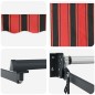 vidaXL Tenda da Sole Retrattile Automatica , Arancione e Marrone, 400 x 300 cm vidaXL Tenda da Sole Retrattile Automatica , Arancione e Marrone, 400 x 300 cm