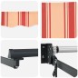 vidaXL Tenda da Sole Automatica Estraibile Gialla e Arancione 400 x 300 cm vidaXL Tenda da Sole Automatica Estraibile Gialla e Arancione 400 x 300 cm