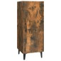 Credenza Rovere Fumo 34,5x34x90 cm in Legno Multistrato Credenza Rovere Fumo 34,5x34x90 cm in Legno Multistrato