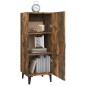 Credenza Rovere Fumo 34,5x34x90 cm in Legno Multistrato Credenza Rovere Fumo 34,5x34x90 cm in Legno Multistrato