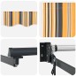 vidaXL Tenda Retrattile Multicolore 400x300 cm Tessuto vidaXL Tenda Retrattile Multicolore 400x300 cm Tessuto