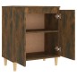 Credenza Rovere Fumo 60x35x70 cm in Legno Multistrato Credenza Rovere Fumo 60x35x70 cm in Legno Multistrato