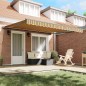 vidaXL Tenda Retrattile Blu Marino 400x300 cm vidaXL Tenda Retrattile Blu Marino 400x300 cm