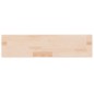 Ripiano 80x20x2,5 cm Legno Massello di Rovere Non Trattato