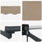 Tenda Retrattile Manuale Beige 400x300 cm
