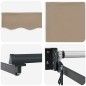 vidaXL Tenda Retrattile Automatica Beige 400x300 cm vidaXL Tenda Retrattile Automatica Beige 400x300 cm