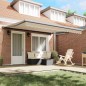 vidaXL CasaXL Tenda da sole automatica avvolgibile Beige 400 x 300 cm