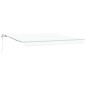 vidaXL Tenda retrattile Bianco 400 × 300 cm Bianco vidaXL Tenda retrattile Bianco 400 × 300 cm Bianco