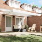 vidaXL Tenda retrattile Bianco 400 × 300 cm Bianco vidaXL Tenda retrattile Bianco 400 × 300 cm Bianco