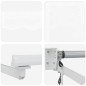 vidaXL Tenda Retrattile Automatica Bianca 400x300 cm vidaXL Tenda Retrattile Automatica Bianca 400x300 cm