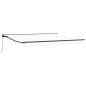vidaXL Tenda Retrattile Bianco 400x300 cm vidaXL Tenda Retrattile Bianco 400x300 cm