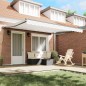 vidaXL Tenda Retrattile Bianco 400x300 cm