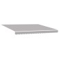 Tenda Retrattile Manuale vidaXL Grigia 400x300 cm Tenda Retrattile Manuale vidaXL Grigia 400x300 cm
