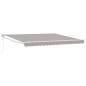 vidaXL Tenda Retrattile Automatica Grigia 400x300 cm vidaXL Tenda Retrattile Automatica Grigia 400x300 cm