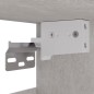 Armadietto Muro Grigio Cemento 34,5x32,5x90cm Legno Multistrato Armadietto Muro Grigio Cemento 34,5x32,5x90cm Legno Multistrato