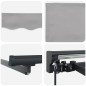 vidaXL Tenda Retrattile Grigio chiaro 400x300 cm