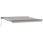 vidaXL Tenda Retrattile Grigio chiaro 400x300 cm vidaXL Tenda Retrattile Grigio chiaro 400x300 cm