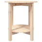 Tavolino da Salotto Ø 55x60 cm in Legno Massello di Pino Tavolino da Salotto Ø 55x60 cm in Legno Massello di Pino