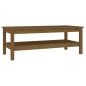 Tavolino da Salotto Miele 110x50x40 cm Legno Massello di Pino Tavolino da Salotto Miele 110x50x40 cm Legno Massello di Pino