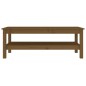 Tavolino da Salotto Miele 110x50x40 cm Legno Massello di Pino Tavolino da Salotto Miele 110x50x40 cm Legno Massello di Pino