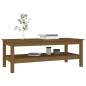 Tavolino da Salotto Miele 110x50x40 cm Legno Massello di Pino Tavolino da Salotto Miele 110x50x40 cm Legno Massello di Pino