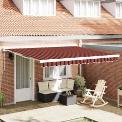 vidaXL Tenda Gialla e Arancione giallo e arancione 400 × 350 cm