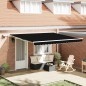vidaXL Tenda with Nero 400 × 350 cm Nero vidaXL Tenda with Nero 400 × 350 cm Nero