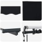 vidaXL Tenda da sole automatica retrattile nera 400 x 350 cm vidaXL Tenda da sole automatica retrattile nera 400 x 350 cm