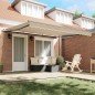 vidaXL Tenda da Sole Beige 400 × 350 cm Poliestere vidaXL Tenda da Sole Beige 400 × 350 cm Poliestere