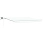vidaXL Tenda Retrattile with Bianco 400 × 350 cm Bianco vidaXL Tenda Retrattile with Bianco 400 × 350 cm Bianco
