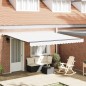 vidaXL Tenda Retrattile Bianca Bianco 400 × 350 cm vidaXL Tenda Retrattile Bianca Bianco 400 × 350 cm
