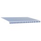 vidaXL Tenda Retrattile Blu e bianco Blu e Bianco Antracite vidaXL Tenda Retrattile Blu e bianco Blu e Bianco Antracite