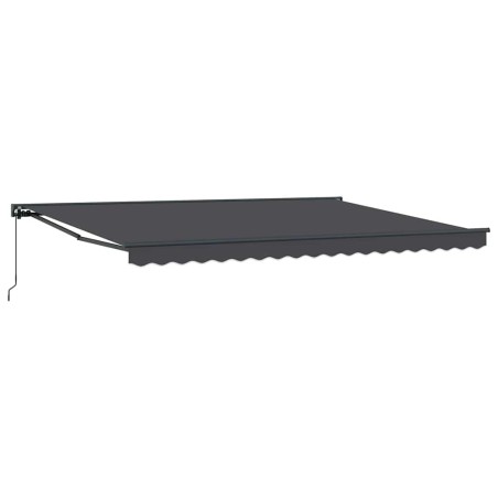 vidaXL Tenda Retrattile Antracite 450x300 cm