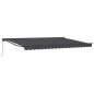 vidaXL Tenda Retrattile Antracite 450x300 cm