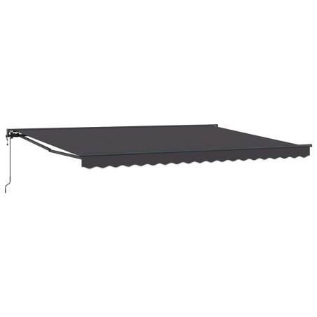 vidaXL Tenda Retrattile Antracite 450x300 cm