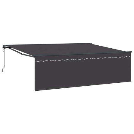 vidaXL Tenda Retrattile Antracite Grigio 450 × 300 cm
