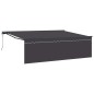 vidaXL Tenda Retrattile Antracite Grigio 450 × 300 cm vidaXL Tenda Retrattile Antracite Grigio 450 × 300 cm
