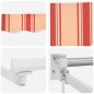 vidaXL Tenda Retrattile Manuale Gialla e Arancione 450x300 cm vidaXL Tenda Retrattile Manuale Gialla e Arancione 450x300 cm