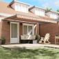vidaXL Tenda Retrattile Multicolore 450 × 300 cm Poliestere vidaXL Tenda Retrattile Multicolore 450 × 300 cm Poliestere