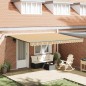 vidaXL Tenda Retrattile Automatica con Striscia LED Multicolore 450x300 cm vidaXL Tenda Retrattile Automatica con Striscia LED Multicolore 450x300 cm