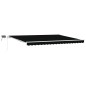 vidaXL Tenda Nera with Nero 450 × 300 cm Nero vidaXL Tenda Nera with Nero 450 × 300 cm Nero