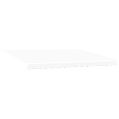 vidaXL Tenda da Sole Bianco 450 × 300 cm Poliestere