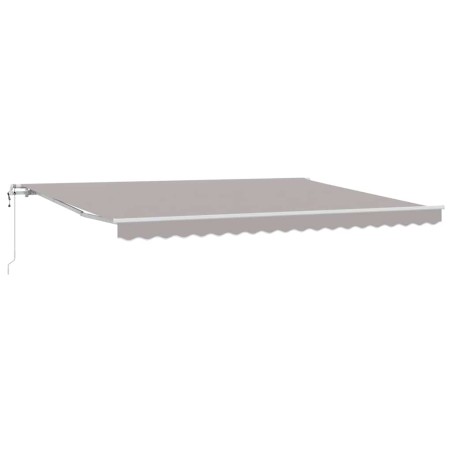 vidaXL Tenda Retrattile Grigio chiaro 450 × 300 cm Grigio chiaro