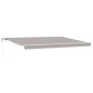 vidaXL Tenda Retrattile Grigio chiaro 450 × 300 cm Grigio chiaro vidaXL Tenda Retrattile Grigio chiaro 450 × 300 cm Grigio chiaro