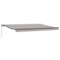 vidaXL Tenda Grigia Chiaro Grigio chiaro 450 × 300 cm Poliestere