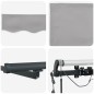 Tenda retrattile automatica vidaXL con LED Grigio Chiaro 450x300 cm Tenda retrattile automatica vidaXL con LED Grigio Chiaro 450x300 cm