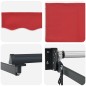 vidaXL Tenda da Sole Retrattile Automatica Rossa 450x300 cm vidaXL Tenda da Sole Retrattile Automatica Rossa 450x300 cm
