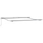 vidaXL Tendone Automatico Retrattile Arancione e Marrone 450x350 cm vidaXL Tendone Automatico Retrattile Arancione e Marrone 450x350 cm
